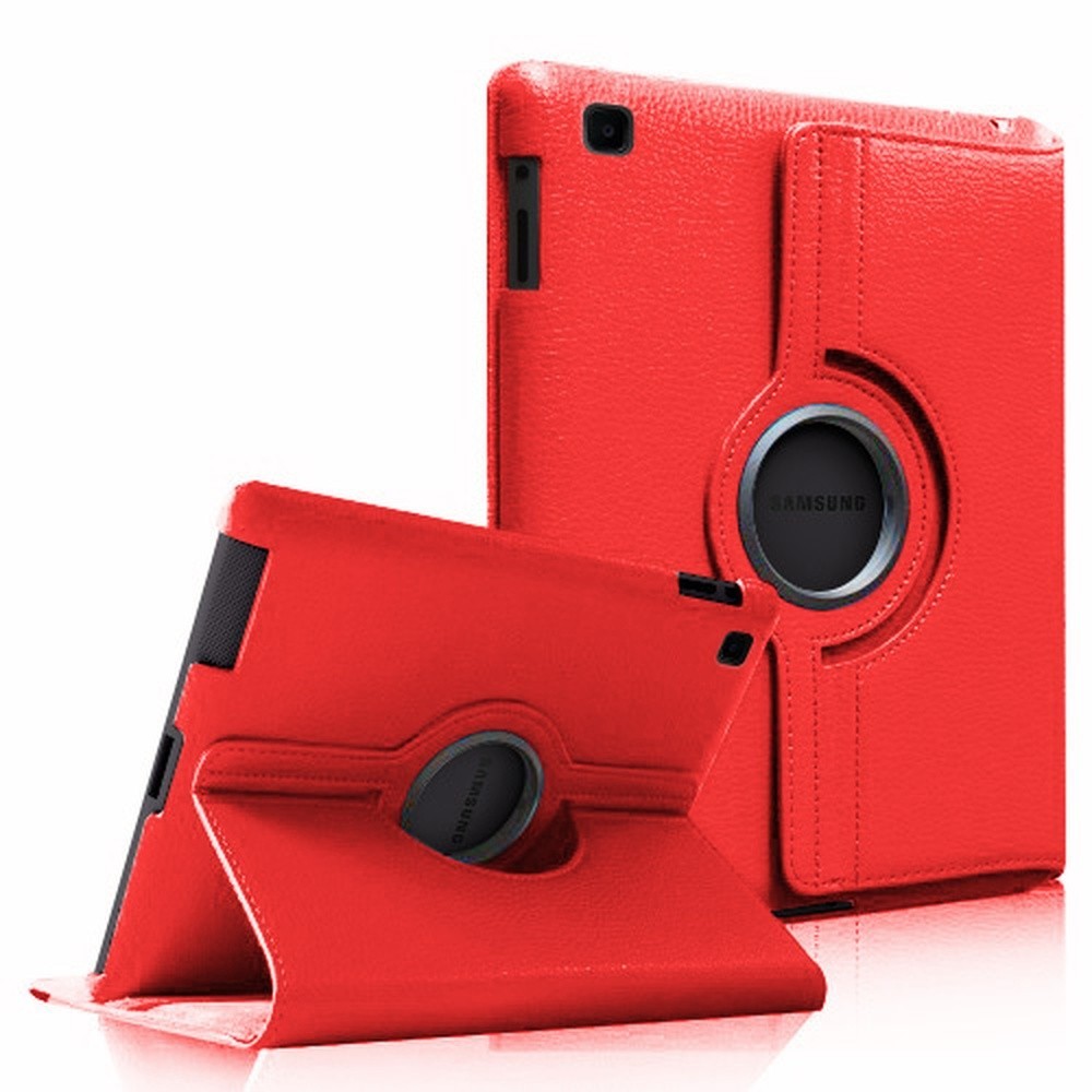 Étui rotatif rouge compatible Galaxy Tab S6 Lite