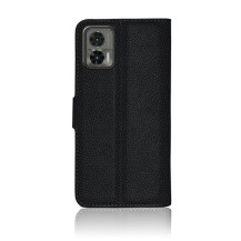 Etui Portefeuille Zanae Noir pour Motorola Edge 30 Neo