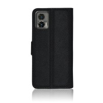 Etui Portefeuille Zanae Noir pour Motorola Edge 30 Neo