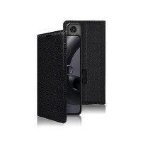 Etui Portefeuille Zanae Noir pour Motorola Edge 30 Neo