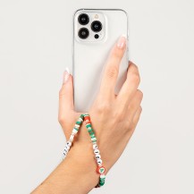 Bijou Nice list tricolore pour téléphone