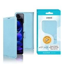 Étui Portefeuille Zanae pour Xiaomi Redmi Note 12 Pro 5G en bleu clair