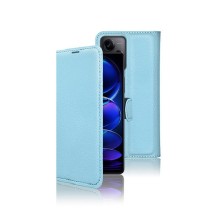 Étui Portefeuille Zanae pour Xiaomi Redmi Note 12 Pro 5G en bleu clair