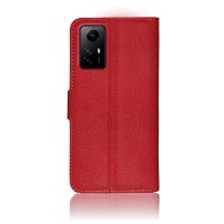 Etui portefeuille Zanae couleur rouge pour Redmi Note 12S