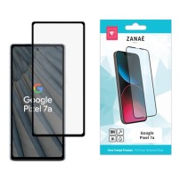 Film de protection verre trempé Full Cover pour Google Pixel 7a noir