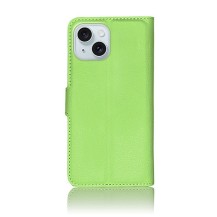 Etui Portefeuille Zanae pour iPhone 15 Plus Vert