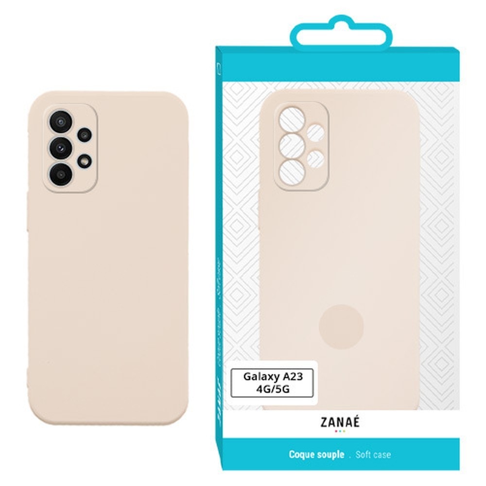 Coque Zanae Color Beige compatible Galaxy A23