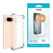 Coque Silicone transparente avec coins renforces pour Google Pixel 8