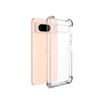 Coque Silicone transparente avec coins renforces pour Google Pixel 8