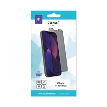 Verre de confidentialité noir pour iPhone 14 Pro Max