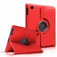 Étui rotatif rouge pour iPad Pro 11 pouces 5e génération