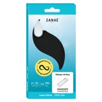 Coque Infinity MagSafe noire pour iPhone 16 Plus