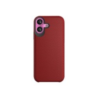 Coque Double Layer rouge pour iPhone 16 Plus