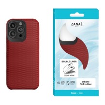 Coque Double Layer rouge pour iPhone 16 Pro Max