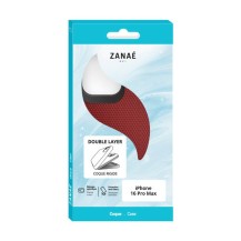 Coque Double Layer rouge pour iPhone 16 Pro Max