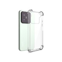 Coque Silicone Transparente avec Coins Renforcés pour Xiaomi 15 Pro