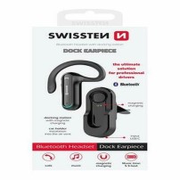 Oreillette Bluetooth Dock Earpiece Swissten Noir