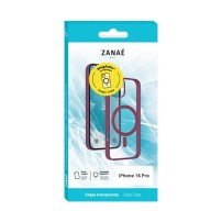 Coque prune compatible MagSafe pour iPhone 16 Pro