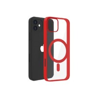 Coque rouge MagSafe pour iPhone 12 et 12 Pro