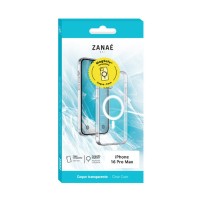 Coque transparente compatible MagSafe pour iPhone 16 Pro Max