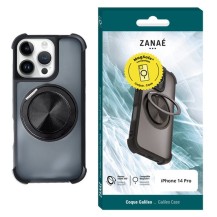 Coque Galileo MagSafe noire pour iPhone 14 Pro