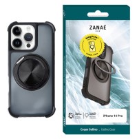 Coque Galileo MagSafe noire pour iPhone 14 Pro