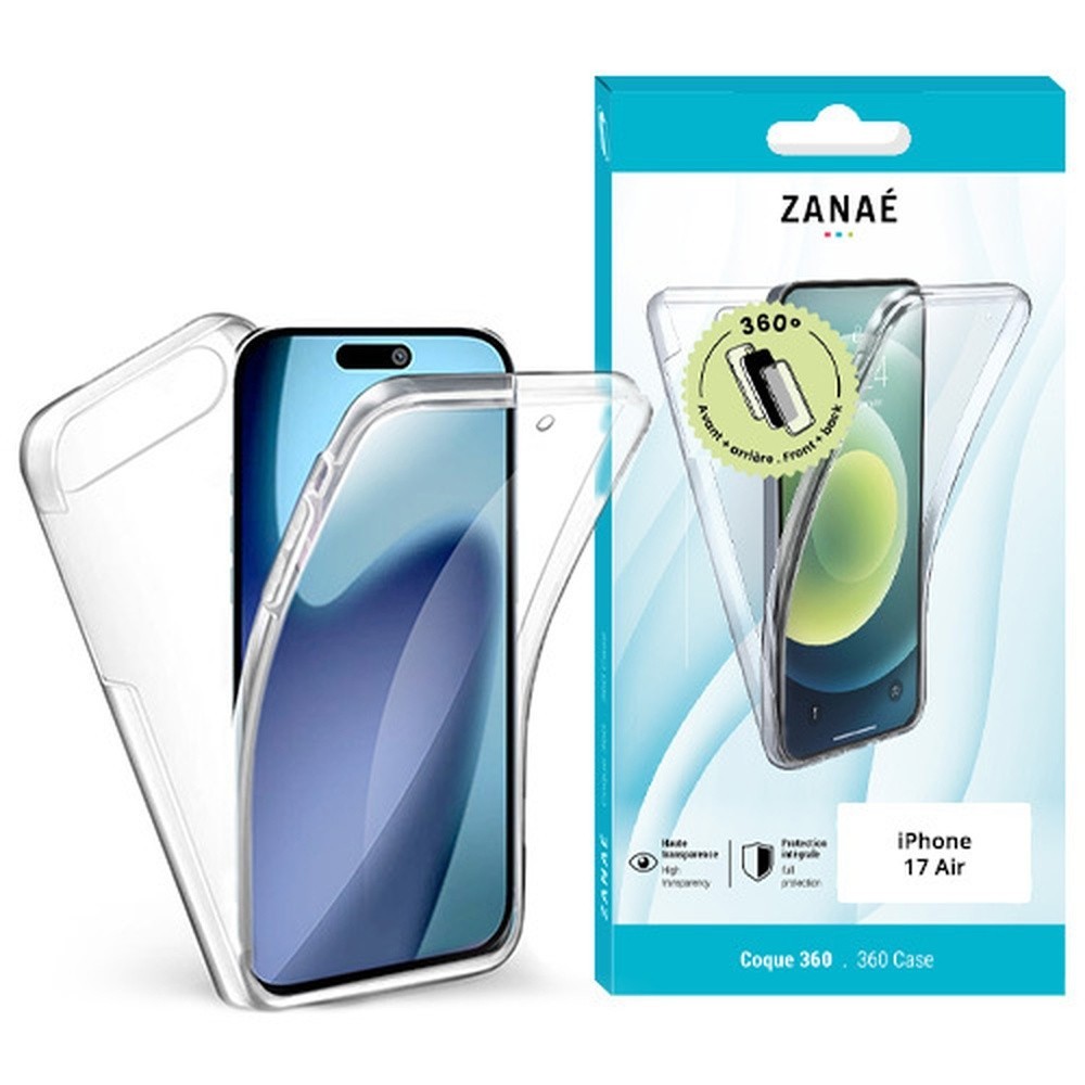 Coque 360 transparente pour iPhone Air