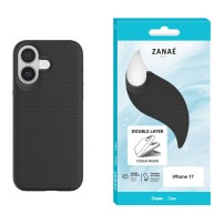 Coque Double Layer noire pour iPhone 17