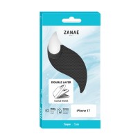 Coque Double Layer noire pour iPhone 17