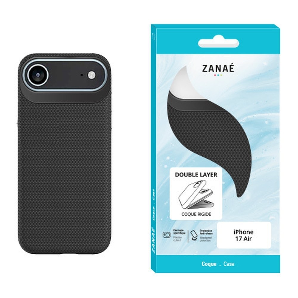 Coque noire Double Layer pour iPhone Air