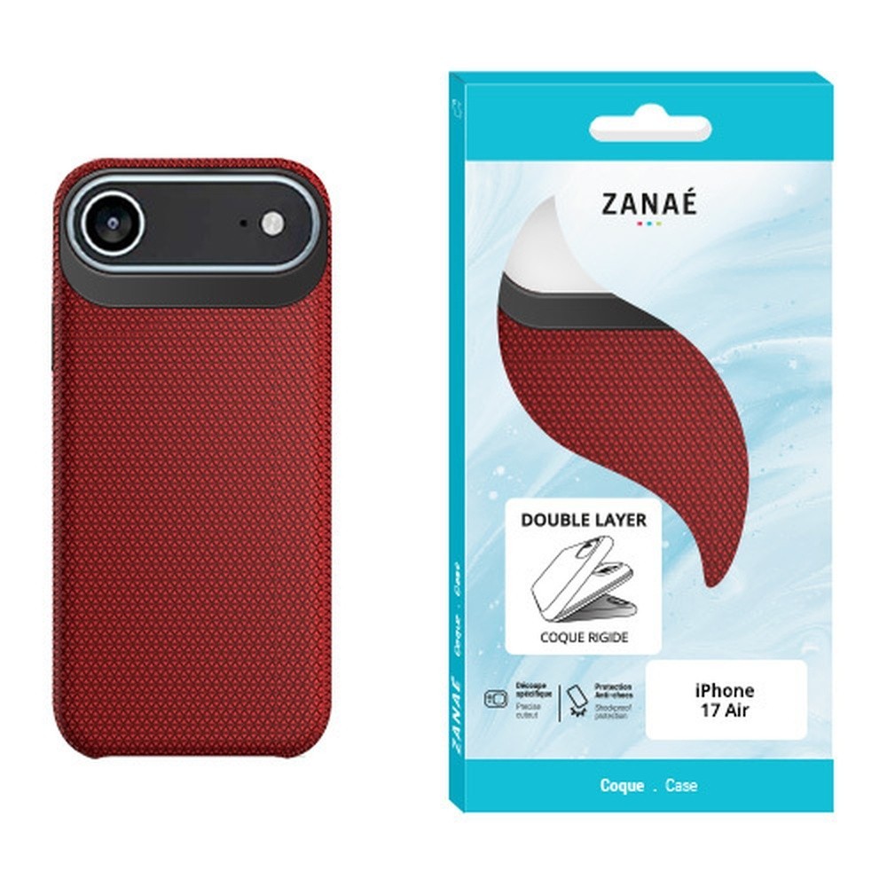 Coque Double Layer pour iPhone Air Rouge
