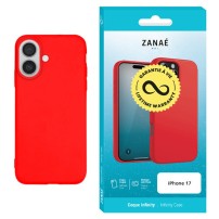 Coque Infinity rouge pour iPhone 17