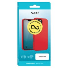 Coque Infinity rouge pour iPhone 17