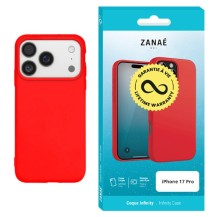 Coque rouge Infinity pour iPhone 17 Pro