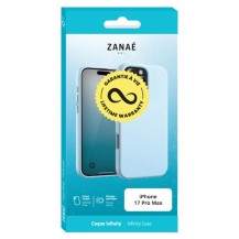 Coque Infinity bleu clair pour iPhone 17 Pro Max