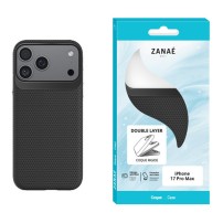 Coque Double Layer noire pour iPhone 17 Pro Max
