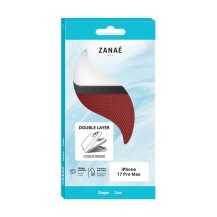 Coque Double Layer rouge pour iPhone 17 Pro Max