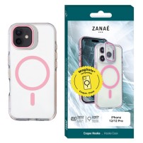 Coque Hooke MagSafe pour iPhone 12 et 12 Pro en rose