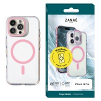 Coque Hooke MagSafe pour iPhone 16 Pro Rose
