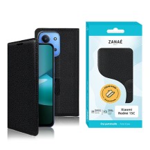 Étui Portefeuille Zanae noir pour Redmi 15C 4G/5G
