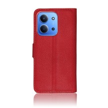 Etui Portefeuille Zanae rouge compatible Redmi 15C
