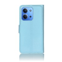 Etui Portefeuille Zanae bleu clair pour Redmi 15C