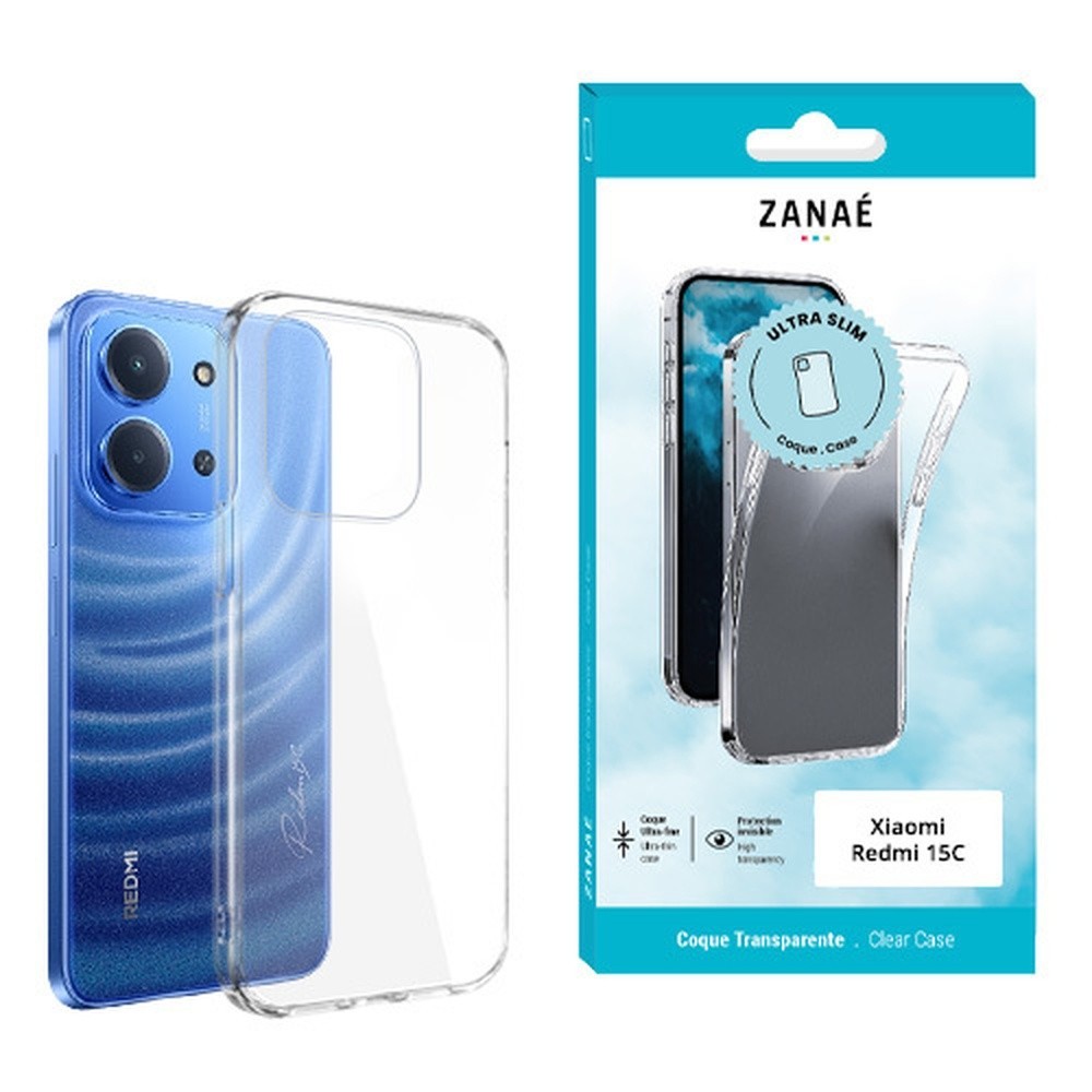 Coque Softgel transparente pour Redmi 15C