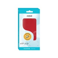 Étui Portefeuille Rouge pour Redmi Note 10 5G et Poco M3 Pro 5G