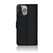 Etui Portefeuille Zanae pour iPhone 13 Pro Max Noir