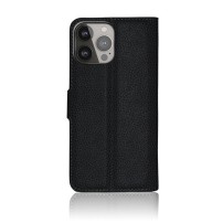 Etui Portefeuille Zanae pour iPhone 13 Pro Max Noir