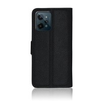 Etui Portefeuille Zanae Noir pour Realme C31