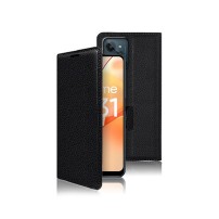 Etui Portefeuille Zanae Noir pour Realme C31