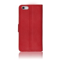 Étui portefeuille rouge pour iPhone 6 et 6s