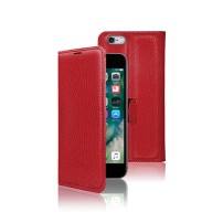 Étui portefeuille rouge pour iPhone 6 et 6s